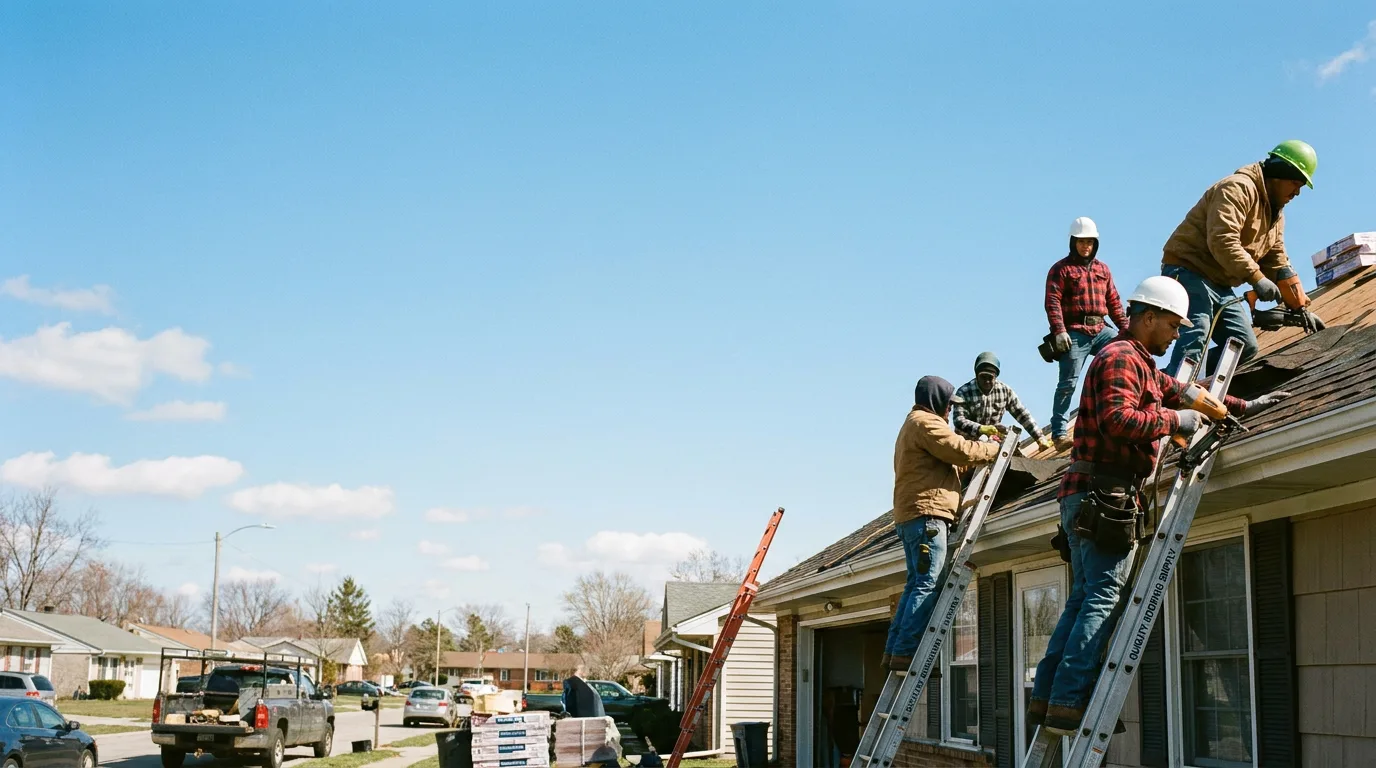 Roofing in Fairmount, IL near me
